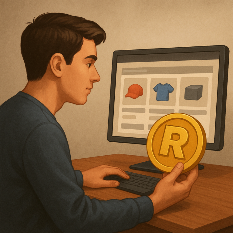 Como vender itens e receber Robux no Roblox com mais consistência